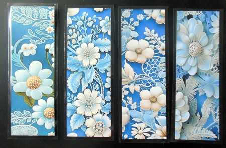 Winter Lace Bookmarks by Hazel Sumner