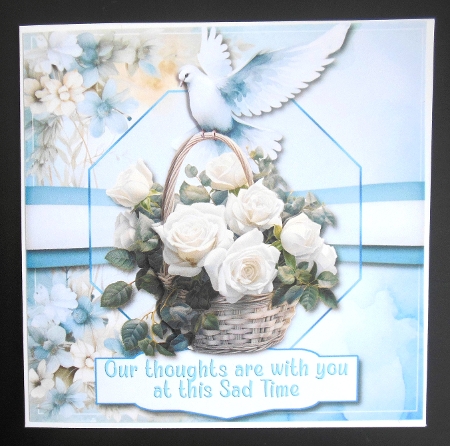 Roses & Dove by Hazel Sumner