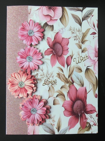 8x8 Winter Florals Paper Selection - x8 Papers JPEG by Hazel Sumner