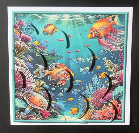 At the Aquarium Shell Pyramid Topper by Hazel Sumner