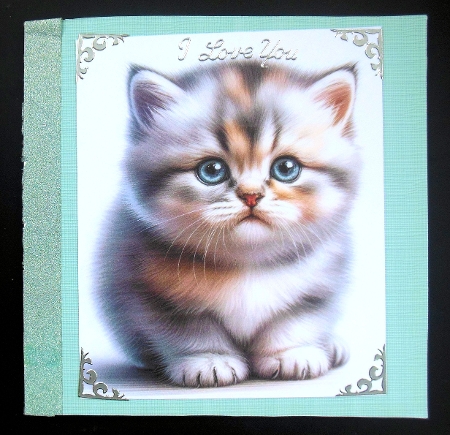 Aquarelle Baby Kitten Watercolor Soft Fur Portrait  Featured Gallery Photo