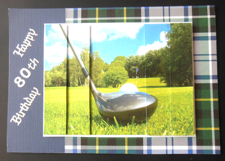 Tartan 9 Background Sheet by Hazel Sumner