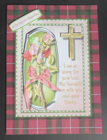 Tartan 15 Background Sheet by Hazel Sumner