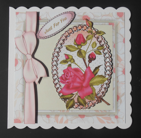 Beautiful Pink rambling Rose 3 by Hazel Sumner