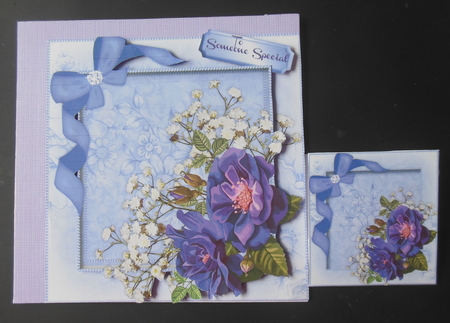 Stunning Lilac Roses and Babys Breath , 1   by Hazel Sumner