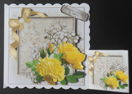 Stunning Yellow Roses and Babys Breath , 2  by Hazel Sumner