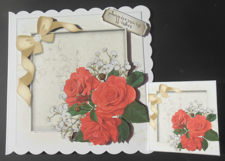 Stunning Red Roses and Babys Breath , 4 by Hazel Sumner