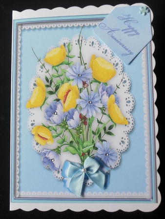 Beautiful Flower Topper With Verse 1 by Hazel Sumner