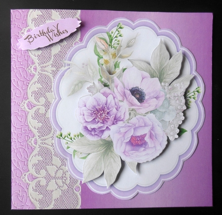 Beautiful LilacRoses and Jasmine by Hazel Sumner