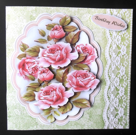 Beautiful Pink Klien Roses  by Hazel Sumner