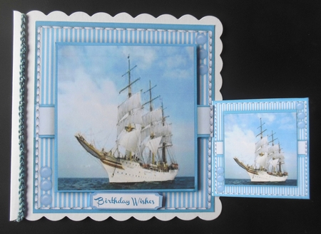 Beautiful Sailing Ship  by Hazel Sumner