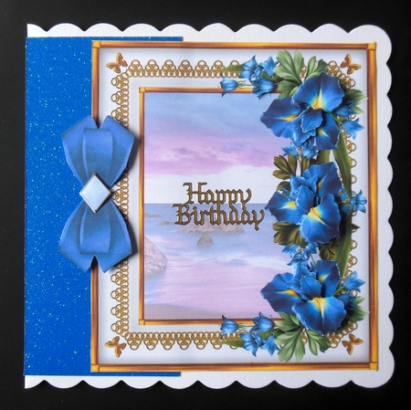 Lady Iris and the Sea of Dreams - right insert by Hazel Sumner