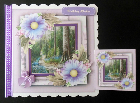 Beautiful Lilac Blooms on a Shabby Chic Mat   by Hazel Sumner