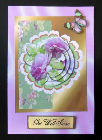 purple mixed greetings by Hazel Sumner