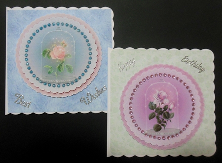 ENCHANTED FLOWER TOPPERS SET 1 by Hazel Sumner