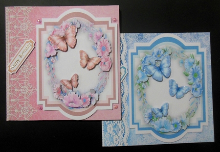 Butterfly Toppers 2 by Hazel Sumner