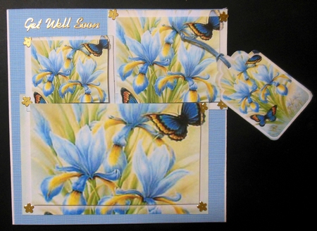 Toppers with tags  by Hazel Sumner