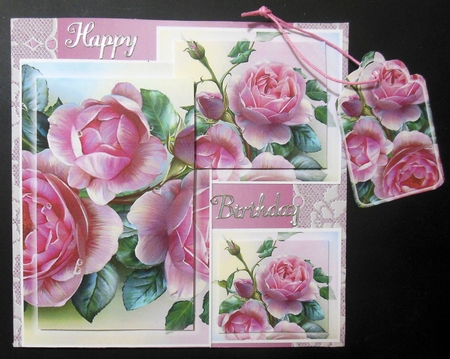 Toppers with tags  by Hazel Sumner
