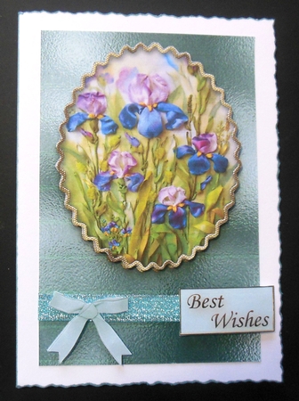 Birthday Floral Quick card by Hazel Sumner