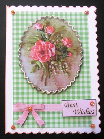 Birthday Floral Quick card by Hazel Sumner