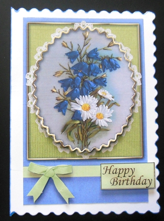 Birthday Floral Quick card by Hazel Sumner