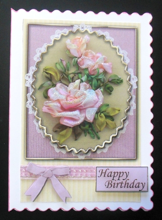 Birthday Floral Quick card by Hazel Sumner