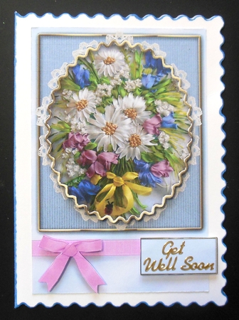 Birthday Floral Quick card by Hazel Sumner