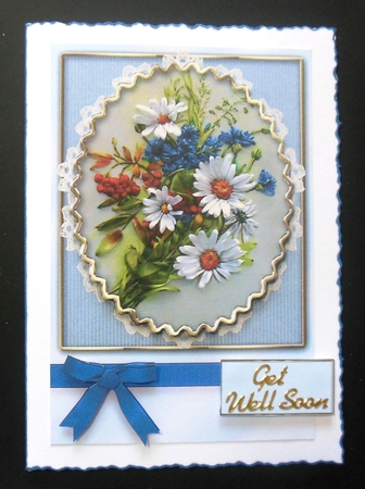 Birthday Floral Quick card by Hazel Sumner