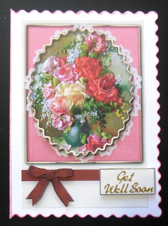 Birthday Floral Quick card by Hazel Sumner