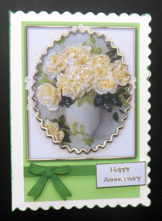 Birthday Floral Quick card by Hazel Sumner