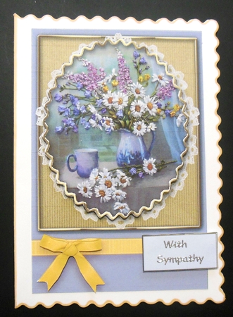 Birthday Floral Quick card by Hazel Sumner