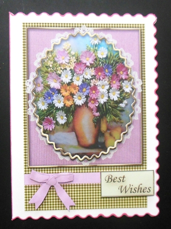 Birthday Floral Quick card by Hazel Sumner