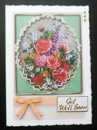 Birthday Floral Quick card by Hazel Sumner