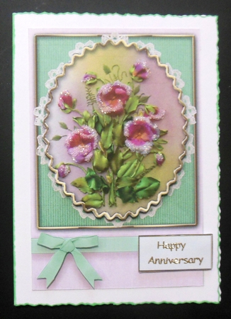 Birthday Floral Quick card by Hazel Sumner