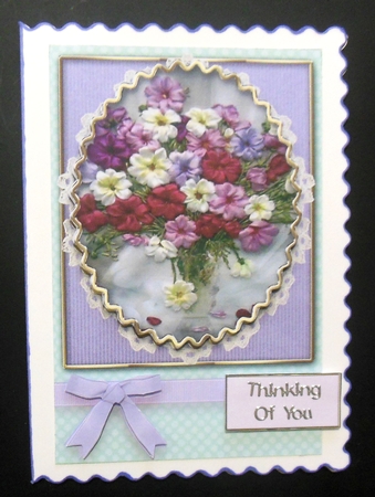 Birthday Floral Quick card by Hazel Sumner
