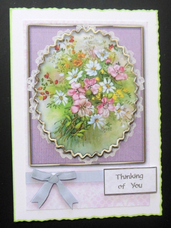 Birthday Floral Quick card by Hazel Sumner