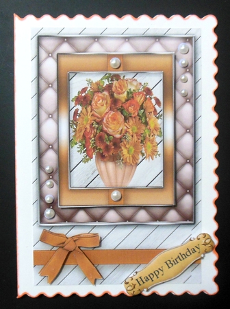Birthday with love Quick Card by Hazel Sumner