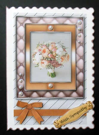 Birthday with love Quick Card by Hazel Sumner