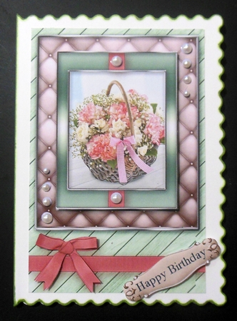 Birthday with love Quick Card by Hazel Sumner