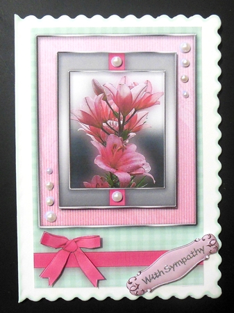 Birthday with love Quick Card by Hazel Sumner