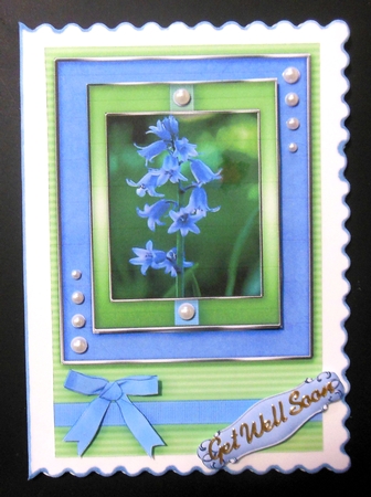 Birthday with love Quick Card by Hazel Sumner