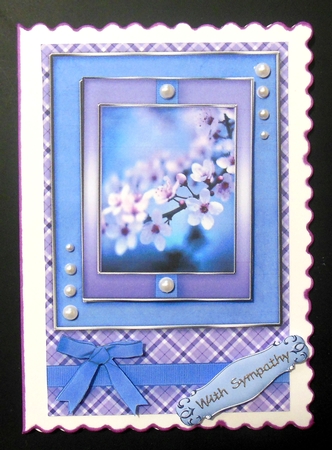 Birthday with love Quick Card by Hazel Sumner