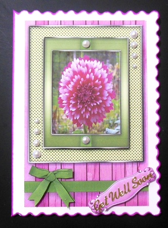 Birthday with love Quick Card by Hazel Sumner