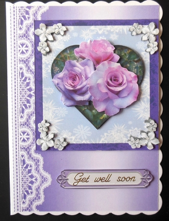 love lilac rose by Hazel Sumner