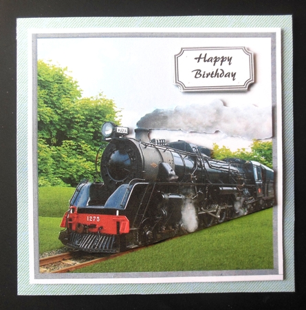 Steam train by Hazel Sumner