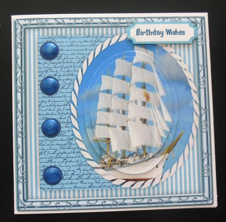 Sails on the Sea by Hazel Sumner
