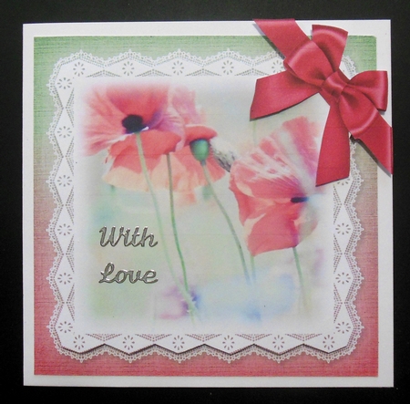 Flowers and Lace 6 by Hazel Sumner
