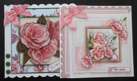 Pink Hues Corner Bow Wrap by Hazel Sumner