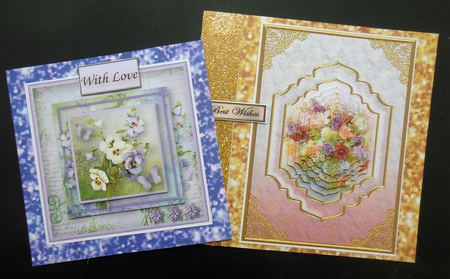 Christmas Glitters-Merry & Bright Backgrounds 2 by Hazel Sumner