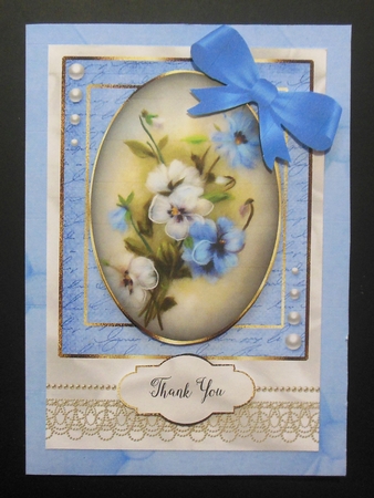 Happy Birthday Floral card by Hazel Sumner